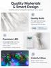 LED Fairy String Lights (20 Bulbs, Multicolor, with 3x AA Battery Box)