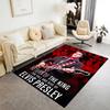 Elvis Presley Guitar Performance Floor Rug Office Rug Design for Hallway Decorate room Kitchen Bedrooms Antislip Carpet Anime Office Decor