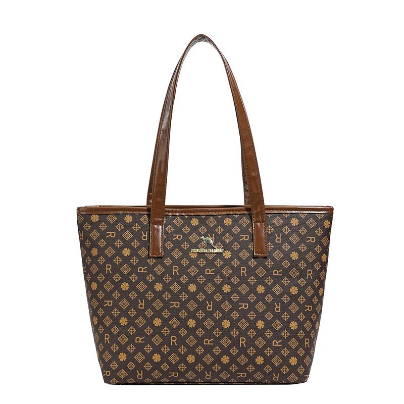 Large-capacity Tote Bag with An Elegant and Sophisticated Look, A Single-shoulder Commuter Bag for Long-distance Travel