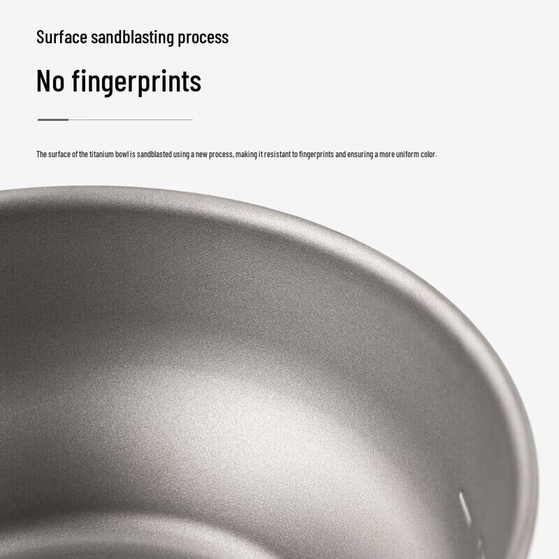 MOBIGARDEN 300ML Titanium Camping Bowl