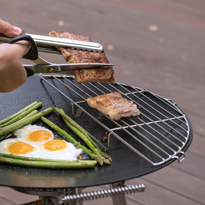 Metal Cooking Pan Companion Thick Frame Nonstick Grilling Rack Metal Texture Suitable for Baking Roasting Meal Tray