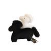 Ins Creative Cute A Black Horse Doll Children'S Plush Toy Pony Doll Sofa Throw Pillow