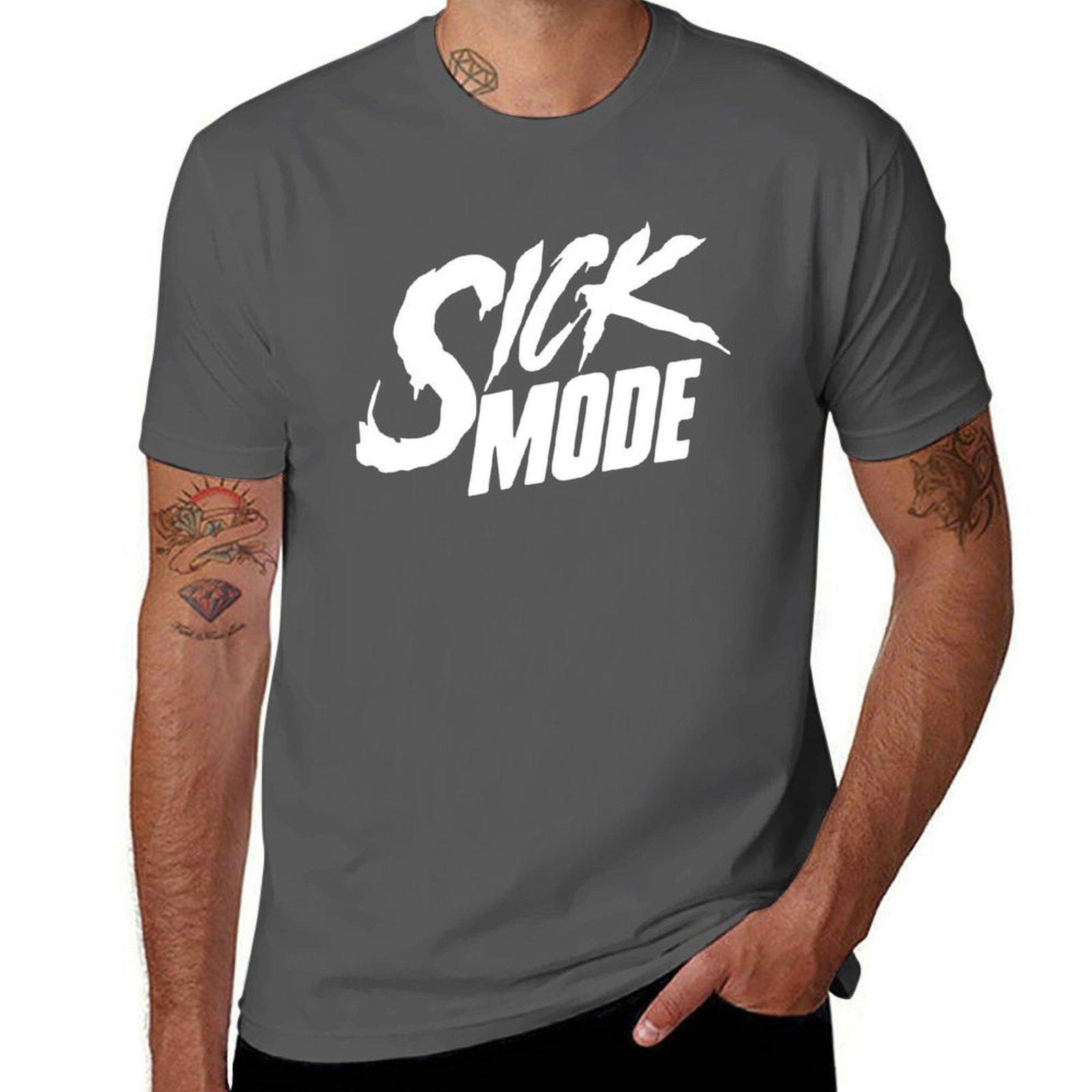 

Sickmode TShirt Sweat Resistant Workout Tee Shirt 4XL