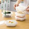 Frozen Rice Containers, Pack of 6, Single-Serving Rice Storage Containers, Rice Freezer Containers, Rice Portion Containers with Drainer, BPA-Free, Mi