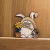 Mini Home Decorations Wooden Fairy Door Fairy Tale Gate Door Decoration Craft Ornaments Garden Courtyard Decoration