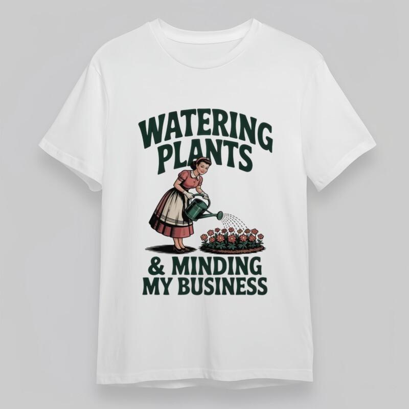 

Women s Comfortable Classic T-Shirt Plant Care Zen Lifestyle Oversize Cotton Tee XL