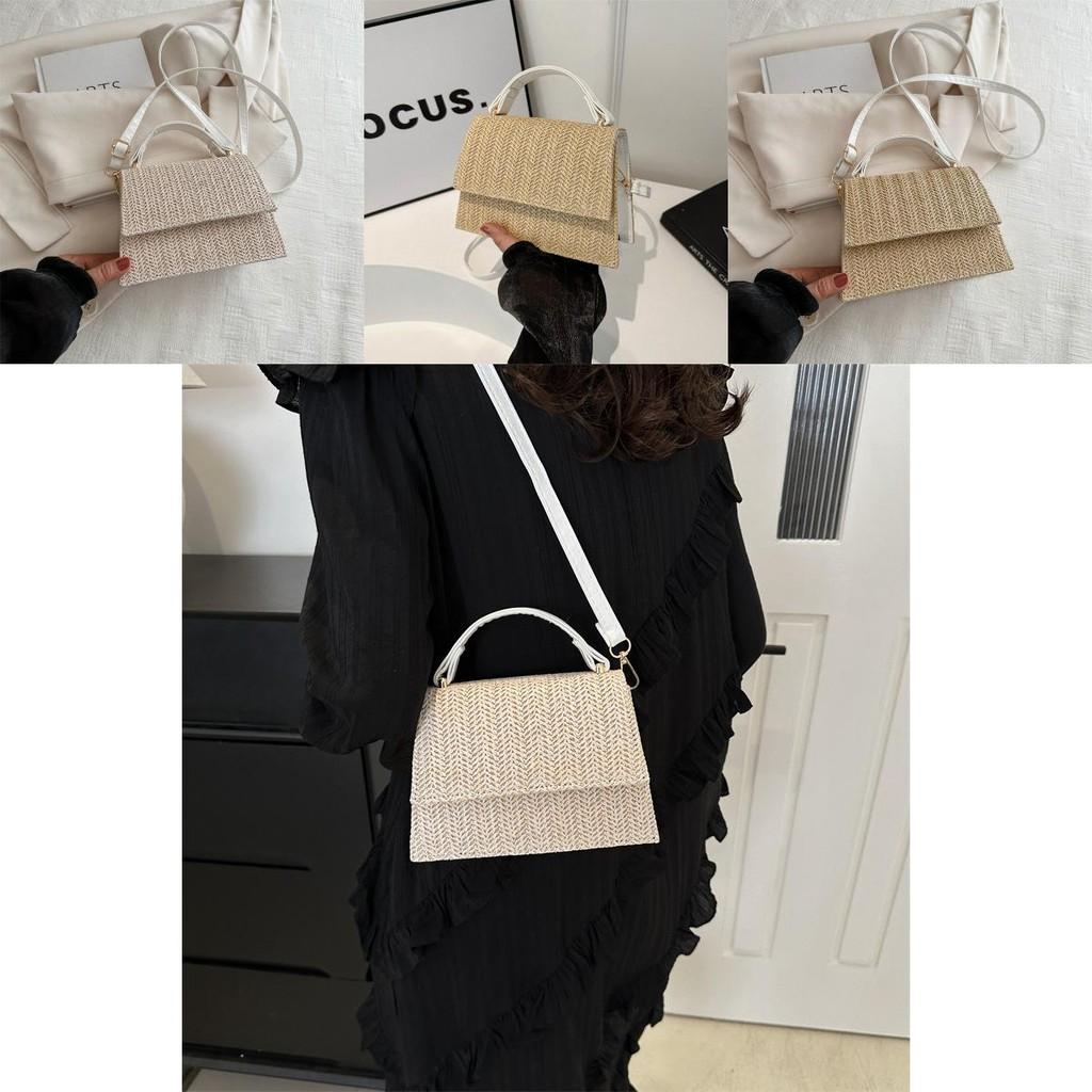 Trendy Woven Small Square Bag For Women Perfect For Everyday Use In Spring