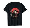 Samurai Cat Japanese Cat Lover Sakuragi Japanese Art T-Shirt