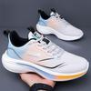 Breathable Leather Shock-Absorbing Lightweight Running Shoes for Couples – Non-Slip Casual Sports Sneakers for Men and Women