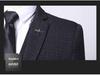 New Men's Slim Fit Korean Style Spring Casual Three-Piece Suit Blazer