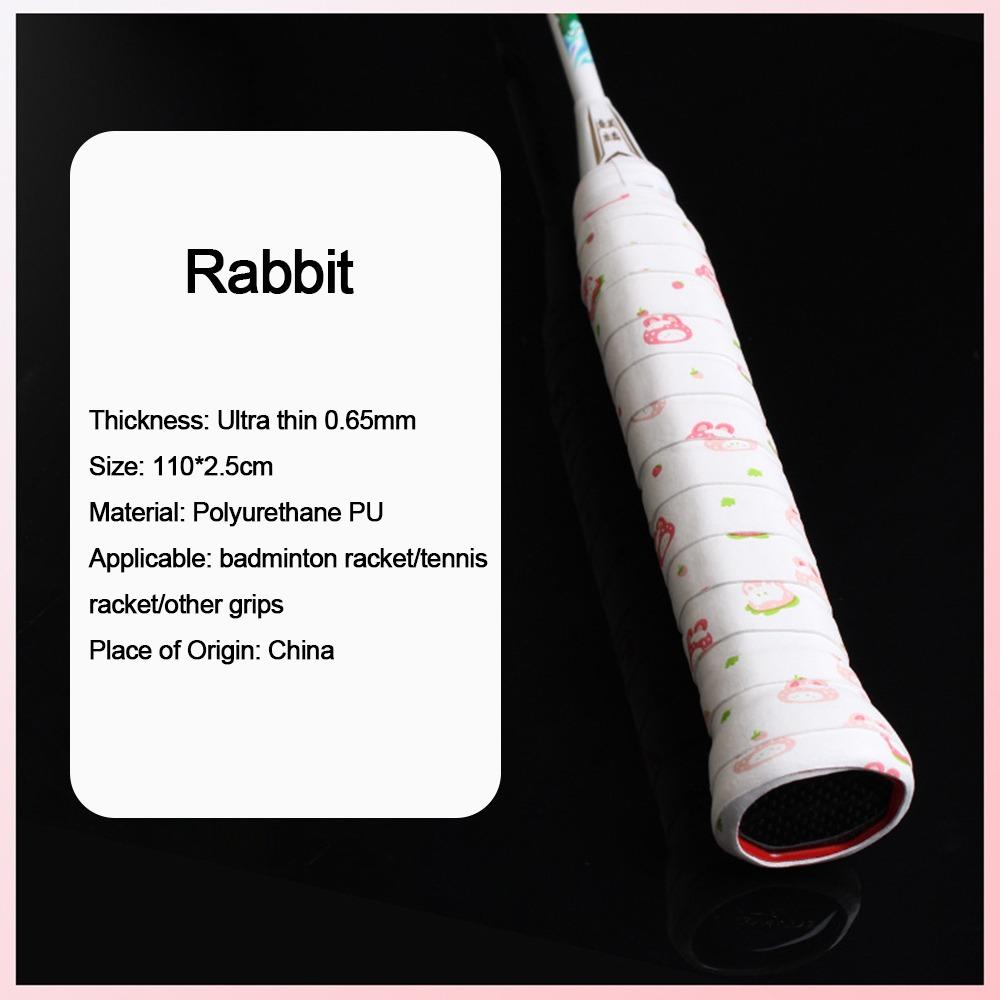 Non-slip Badminton Racket Handle Belt Cartoon Printed Badminton Hand Glue New Fishing Grip Tape