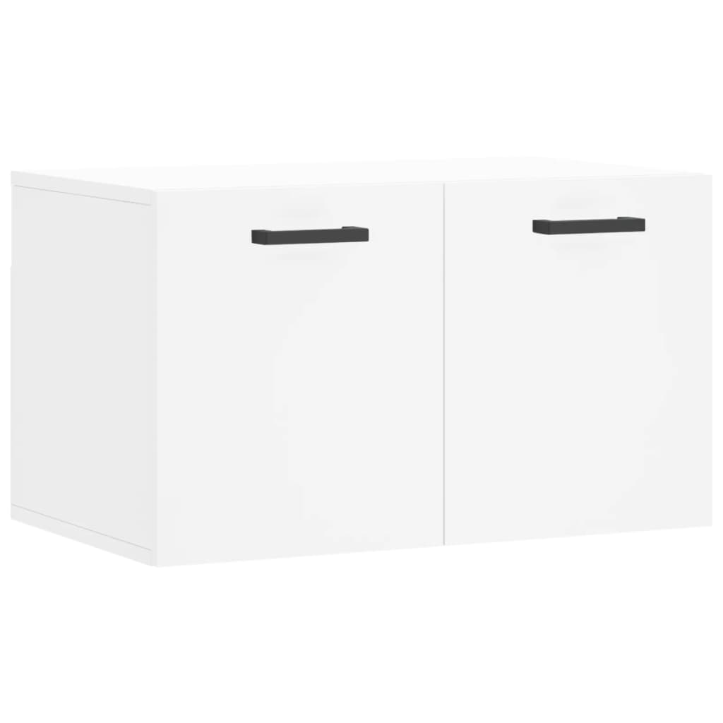 Vidaxl Szafka Wisząca, Biała, 60X36,5X35 Cm, Materiał Drewnopochodny