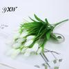 Fake Flower 1 Bouquet Artificial Realistic Colorfast 21 Heads Vivid Tulip Wedding Favors Faux