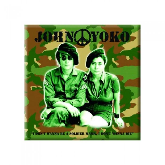 John Lennon Soldier Fridge Magnet