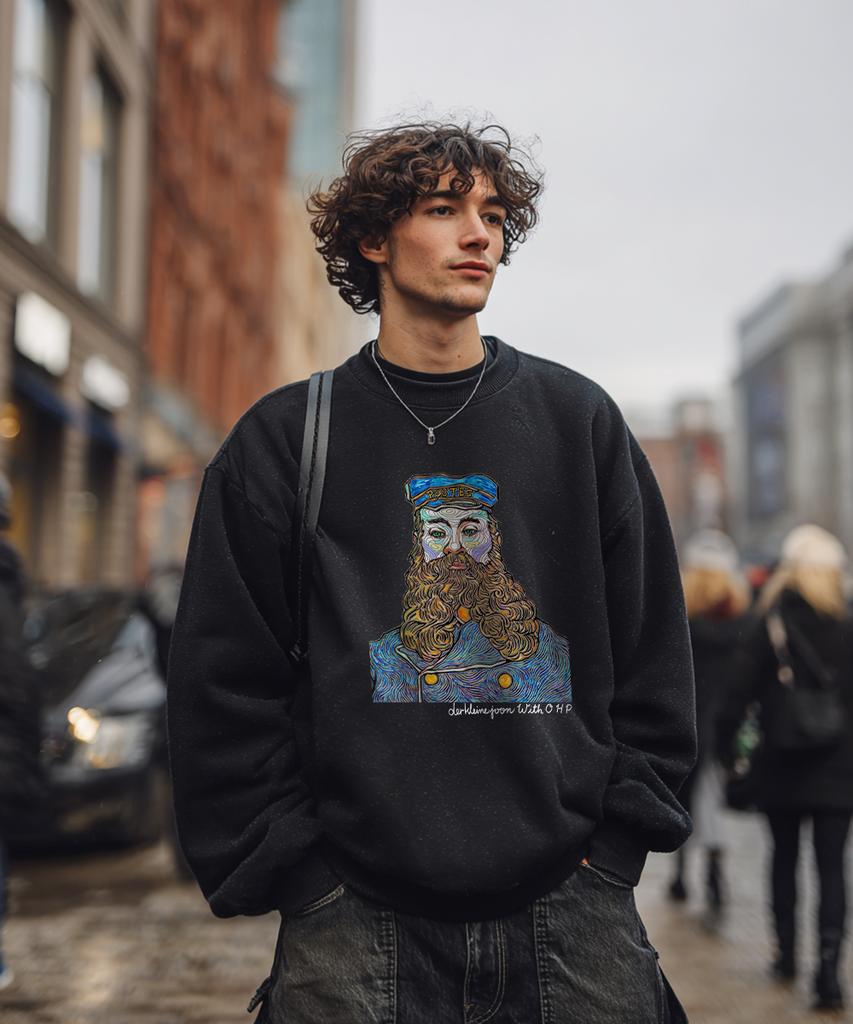 OHP Ohp X Dk.Joon Postman Joseph Roulin Fleece-Lined Sweatshirt