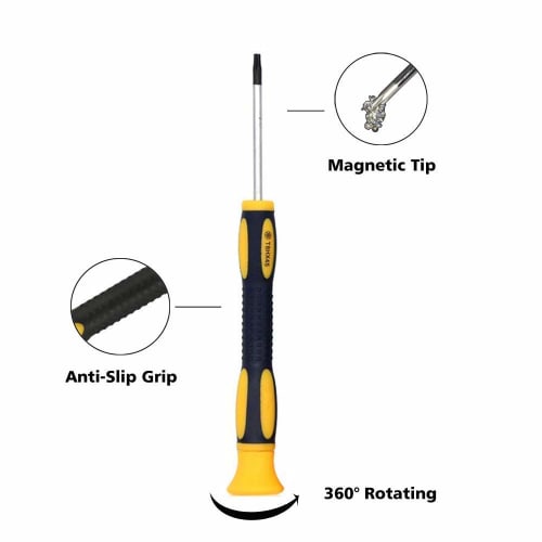 Newseego Torx Screwdriver Set T3 T4 T5 T6 T7 T8 T10 Precision Hex Lobe Wrench Set Compatible with Tamper-proof Screws Star-shaped Special Screwdriver