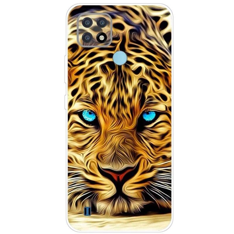 Realme C21 Hülle 6.5'' Klar Silikon Fudnas Weiche TPU Hülle Für Realmi C21 2021 Hülle C 21 Handyhüllen Rückseite RealmeC21 Bumper