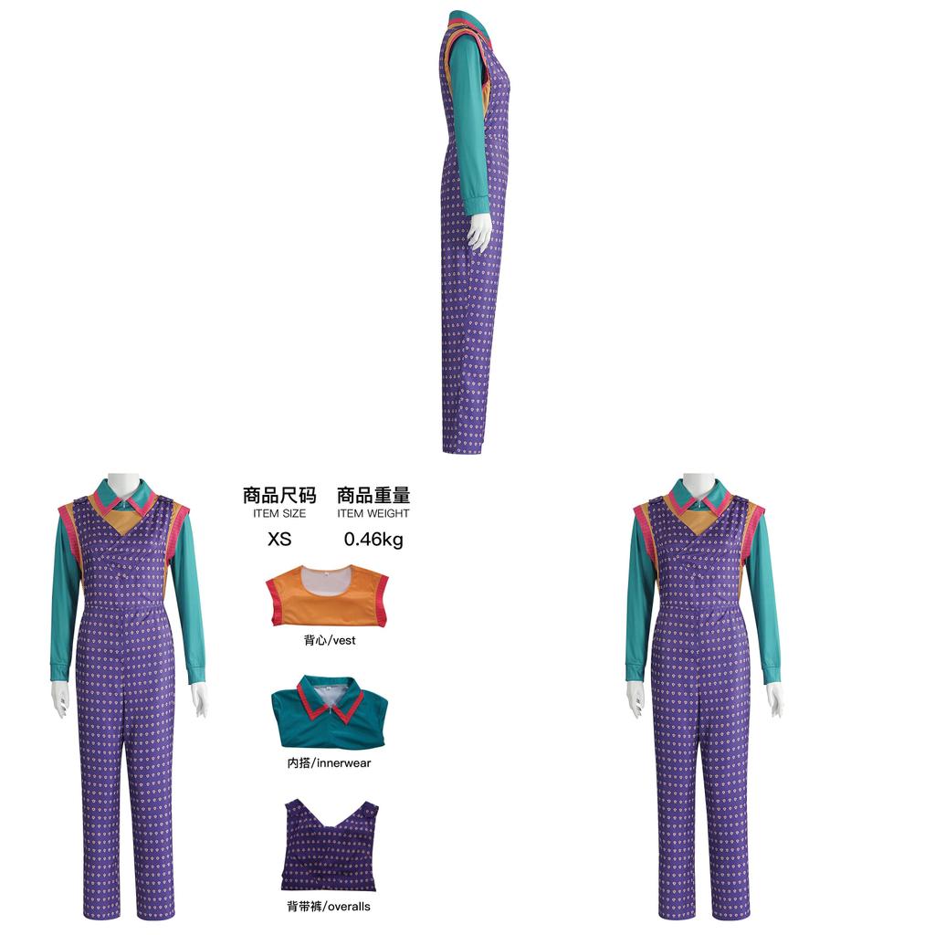 Stranger Things Holly Wheeler Cosplay Costume With Polyester Fabric For Anime Role Play