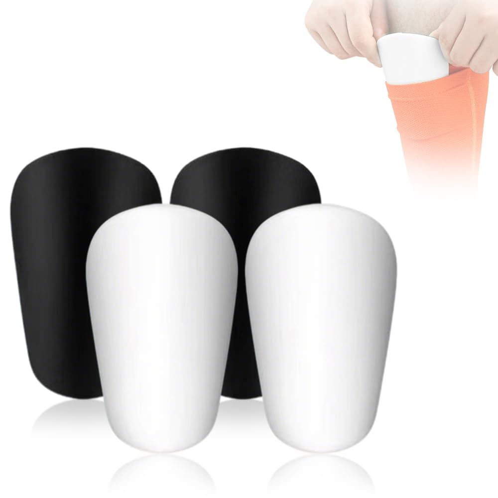 Mini Soccer Shin Guards, Lightweight Soccer Shin Guards, Unisex, Kids, Approximately 9.5cm x 6cm