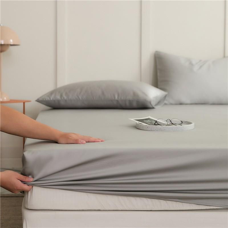 60S Tencel Bed Skirt Cover Single Piece Lightweight Luxury Cool Touch Mattress Protector