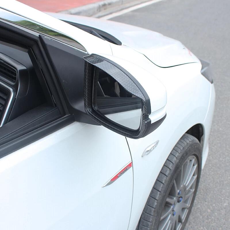 2pcs for Honda Freed 2017 2018   Accessories ABS Chrome/Carbon Car Side Door Rearview Turning Mirror Strip Cover Trim