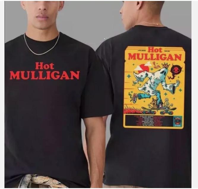 Hot Mulligan Band Latin America Tour 2025 Dates List Two Sides Unisex T-Shirt