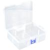 Container Storage Box Storage box Supply Transparent 16.5cm*12cm*5.8cm 1pc Accessories Case Earrings Necklaces