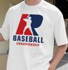 2026 Men's Limited Edition Baseball Championship T-Shirt | Funny Casual Short Sleeve Printed Tee, Machine Washable White 3XL