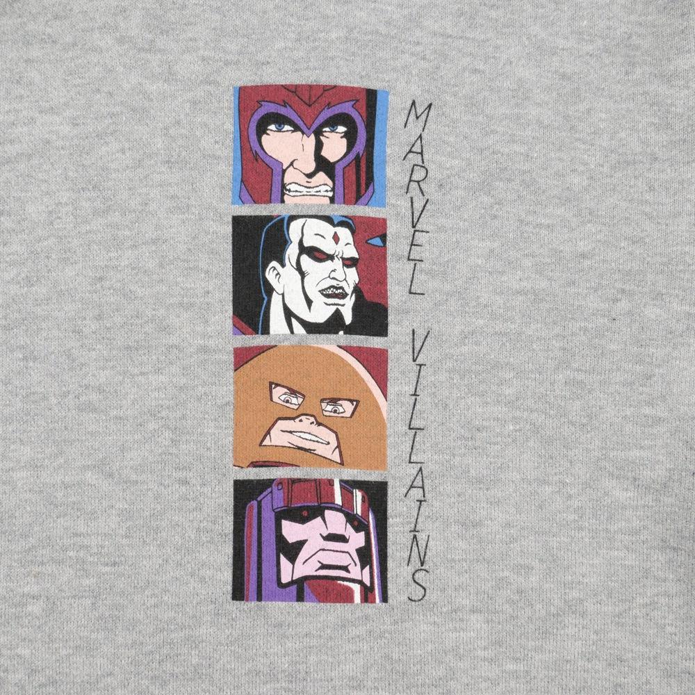 Uniqlo X Marvel Collaboration Long Sleeve Cartoon Pullover Sweatshirt Unisex Sweatshirt Gray 431814-03