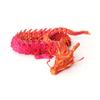 Articulated 3D Printed Chinese Dragon Children's Gift Ornament