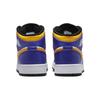 Air Jordan 1 Mid GS Lakers Fialová Žlutá DQ8423-517