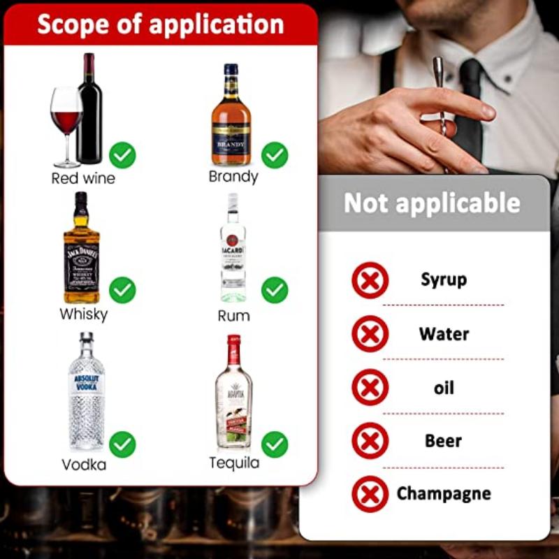 30 Ml Automatic Measured Bottle Pourer Spout Bottle Pourer Liquor Bottle Pourers Jigger Quick Spirit Measure Pourer