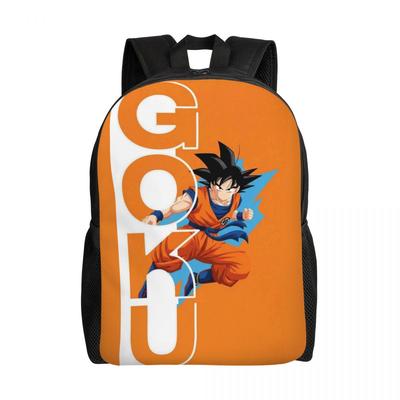 Custom 3D Printing Goku Backpacks for Boys Girls Cute Cartoon College School Travel Bags Men Women Bookbag Fits 15 Inch Laptop
