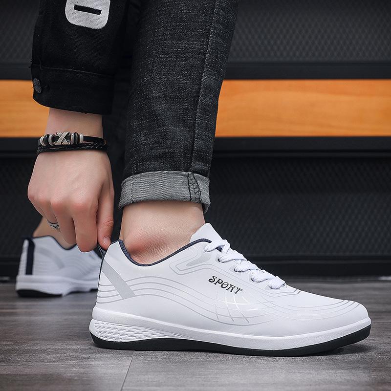 New Sneakers Fashion Running Shoes Men's Teen Boys Board Shoes