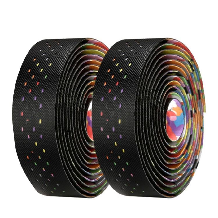 2Pcs Comfortable Bikes Handlebars Tape AntiVibration Wrap Nonslip Bicycles Handlebar Tape Wrap Cycling Accessories