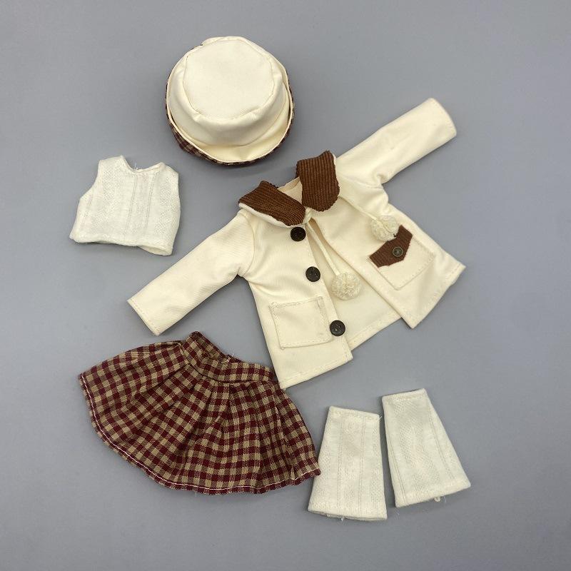 

1 Set Multi-Style Options Lolita Skirt Replacement For 1/6 30Cm Doll Clothes Accessories Kit Girl Gifts No Doll