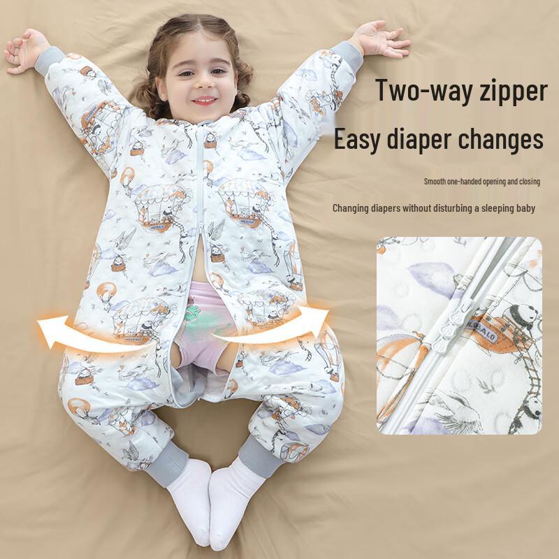 Nanjiren Baby Split-Leg Anti-Kick Sleeping Bag
