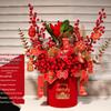 Fortune Flower Bucket: Home & Wedding Décor, Housewarming & Newlywed Gift