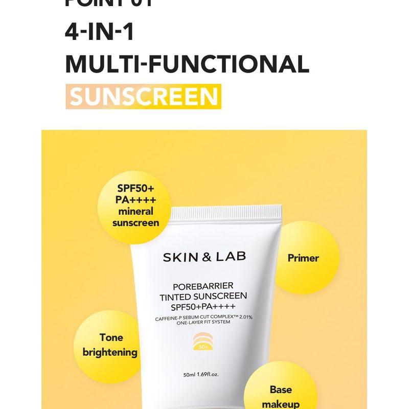SKIN&LAB Porebarrier Tinted Sunscreen