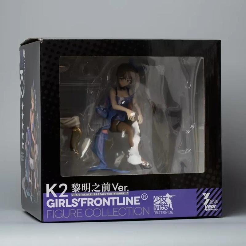 Girls Frontline K2 Before The Dawn Version Sitting Pose Anime Figure Boxed Collectible Statue Desktop Decoration For Anime Fans
