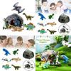 Adorable Plush Dinosaur Toys Set Featuring Realistic Pterodactyl T-rex And Long Neck Dinosaurs For Home Decoration