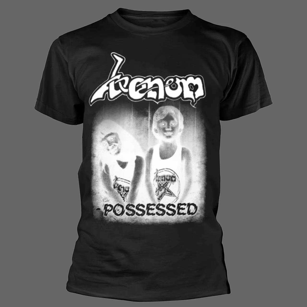 

Venom Possessed T-Shirt Peripheral Pattern Printing Summer Luxury Brand Cotton Men s and Women s T-Shirts Short Sleeves 4XL