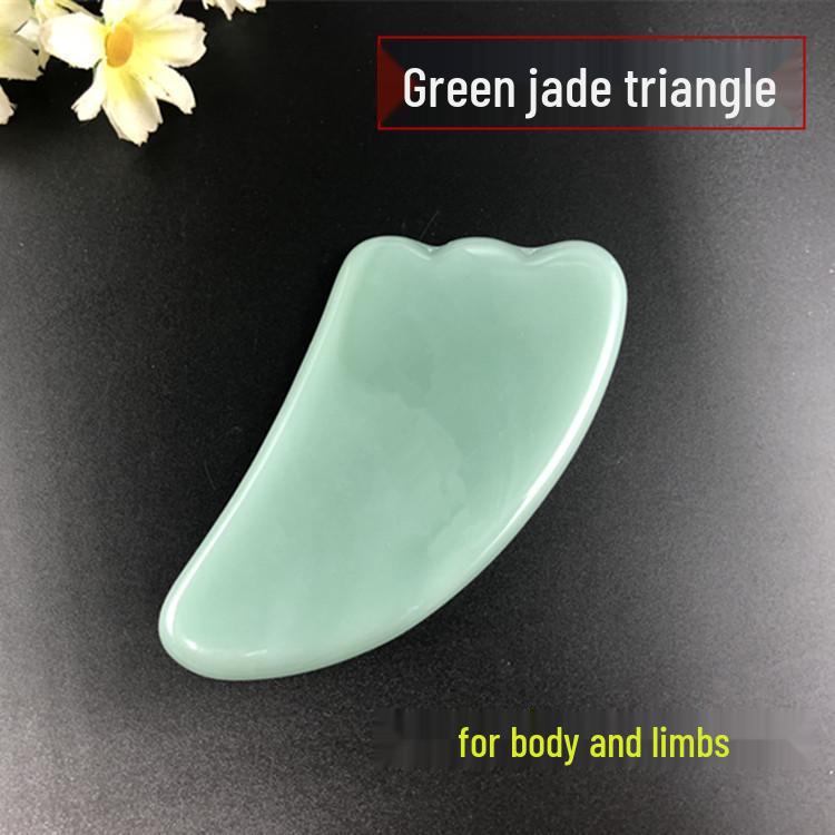 Jade Gua Sha Facial Massage & Acupressure Stick