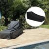 Full Coverage Chaise Lounge Cover UV Resistant Recliner Protective Cover Furniture Cover  Patio