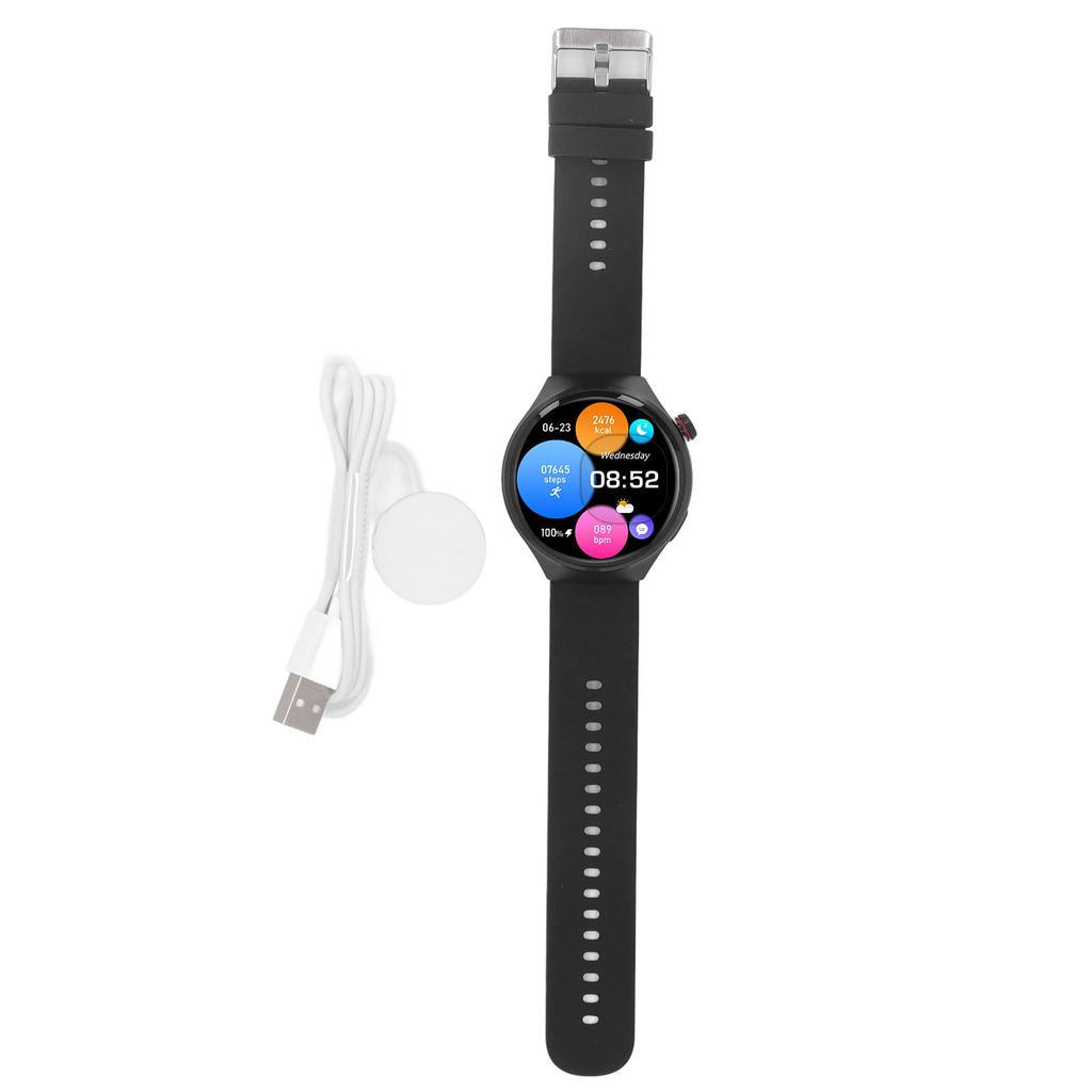 Smartwatch Fitnessowy 1,43 cala Kolorowy Ekran HD Wodoodporność IP67 Monitor Snu Tętna Odbieranie Połączeń