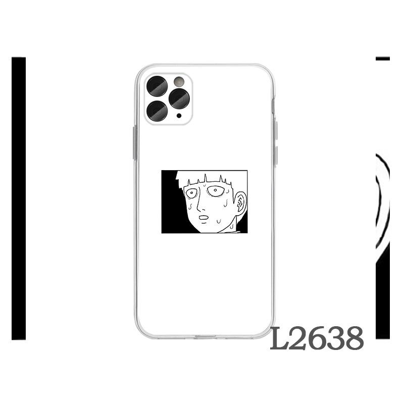 

Чехол для iPhone 100 Mob - для iPhone 11/12 - Дизайн Кагеяма Сигэо и Рейгэн Аратака iPhone 7 Plus/8 Plus