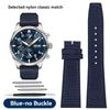 Nylon Canvas Watch Strap for IWC Pilots Portugal Portofino Fabric Cowhide Bottom Watch Chain Men Women Watchband 20mm 21mm 22mm