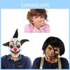 Latex Halloween Zombie Masker Clown Masker Skelet Geest Masker Zombie Enge Prop Hoofddeksel