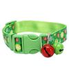 Dog Collar Pet Collar Pet Supplies Christmas with Red and Green Bells