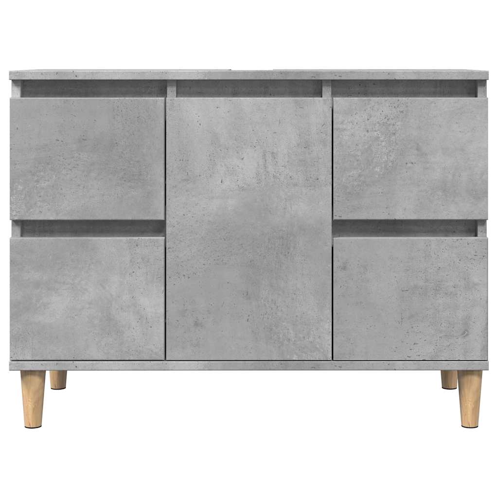 Vidaxl Under-Sink Cabinet, Concrete Grey, 80X33X60 Cm